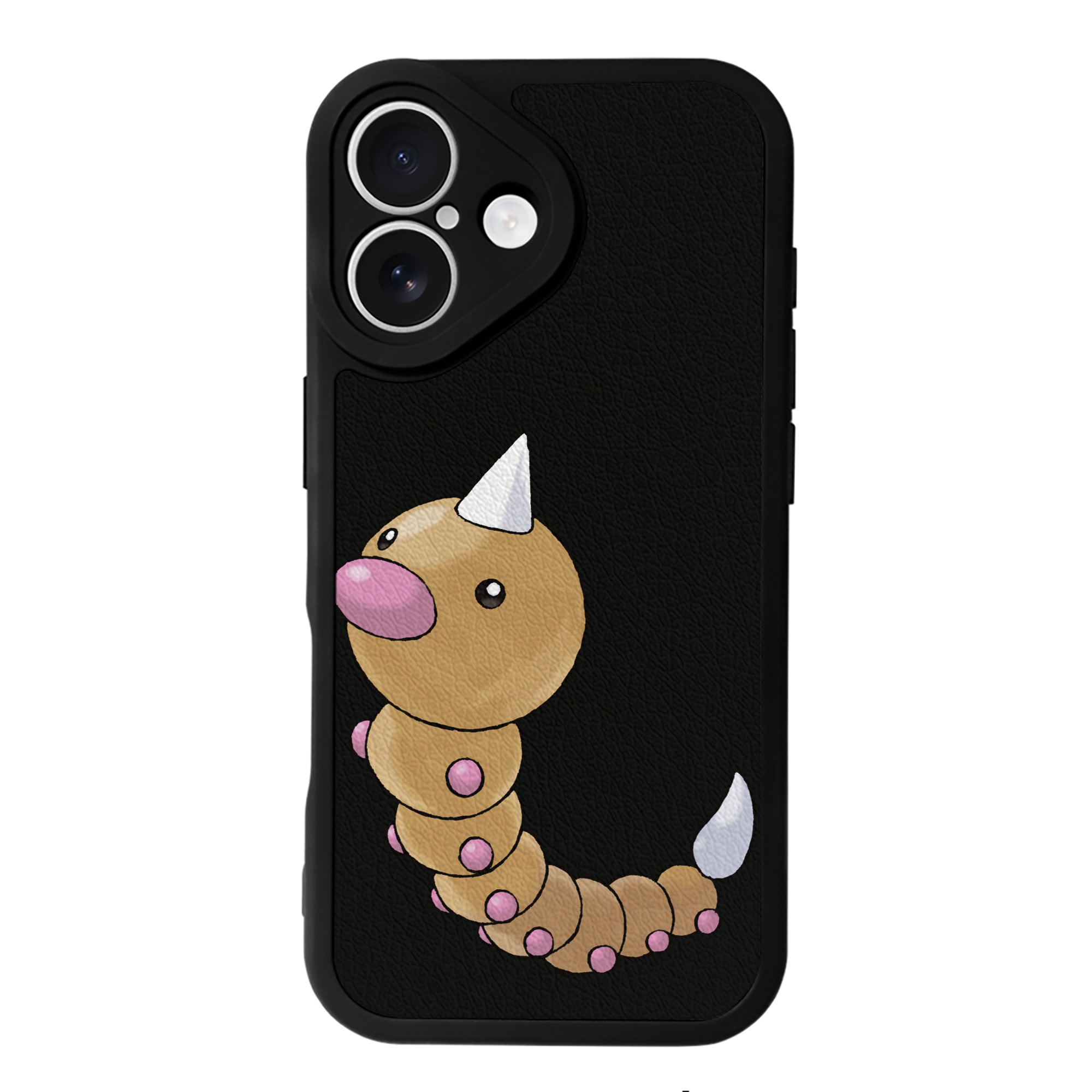 （画像用） ポケットモンスター Pokémon 【iPhone 16シリーズ対応】シリコンスマホケース（レザー調） 材質：シリコン